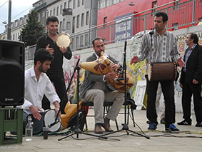 musiker aus dem iran und dem irak